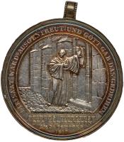 German States: Brandenburg-Prussia. Silver Medal, 1817 PCGS About Unc - 2