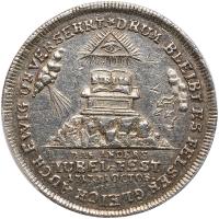 German States: Hamburg. Reformation Silver Medal, 1717 PCGS AU55 - 2