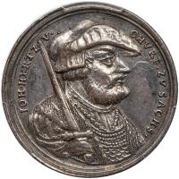 German States: Saxony. Silver Ducat, 1730 PCGS MS61