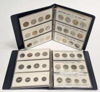 Franklin Mint Collectible Tokens: One 1965 Proof Set of $1 Tokens, Two Proof Sets from 1966 and Two from 1968, + Santa Fe Token