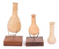 Three Herodian Clay Juglets/Unguentarium Second Temple Period