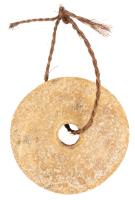 Indonesia. Small Yap Stone Currency, 4.5" Diameter, Micronesia