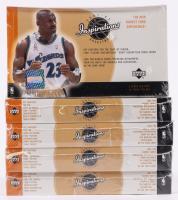 Five (5) Boxes of Upper Deck 2001-2002 Inspirations Basketball Hobby Boxes Factory Sealed
