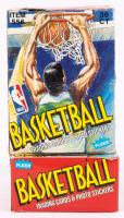 Two Boxes of Item 556 Fleer Basketball Cards 1989. 36 Packs in Each Box