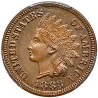 1883 Indian Head 1C PCGS PF64 BN