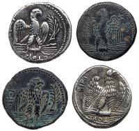 4-piece lot of Nero AD 54-69 Syro-Phoenician Silver Tetradrachms - 2