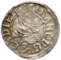 WITHDRAWN - Austria: OlmÃ¼tz. Groschen, (1)619 PCGS AU55