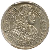 Austria. 3 Kreuzer (Groschen), 1689 (Hall) PCGS MS62