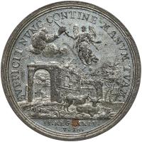 Austria. Tin Medal, (1713) PCGS AU58 - 2