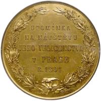 Austria. Gilt-Bronze Medal, 1891 PCGS MS61 - 2