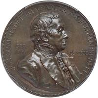 Austria. Bronze Medal, 1892 PCGS Specimen 62