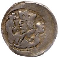 Bohemia. Denar, ND PCGS EF40