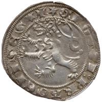 Bohemia. Prag Groschen, ND PCGS About Unc