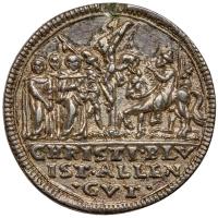 Bohemia. Cast Silver Medal, ND (c.1545) Sharpness of XF - 2