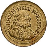 Bohemia. Brass Medal, 1588 About Unc