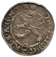 Bohemia. Maley Groschen, 1595 (W) PCGS EF40