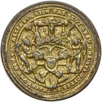 WITHDRAWN - Bohemia. Gilt Bronze Medal, ND (1619-22) Sharpness of VF - 2