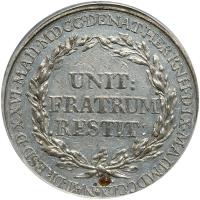 Bohemia. White Metal (Tin) Medal, 1760 PCGS AU55 - 2
