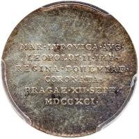 Bohemia. Silver Jeton (3/4 Ducat), 1791 PCGS MS62 - 2