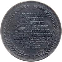 Bohemia. Iron Medal, 1829 PCGS MS61 - 2