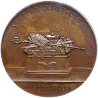 Bohemia. Bronze Medal, 1837 PCGS Unc - 2