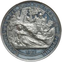 Bohemia. White Metal Medal, 1862 PCGS MS62 - 2