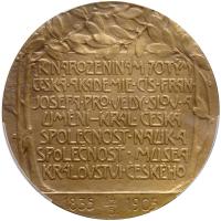 Bohemia. Bronze Medal, 1905 PCGS MS64 - 2