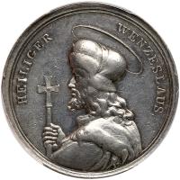 Czechoslovakia. Silver Medal, ND (Prague) PCGS AU53