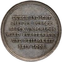 Czechoslovakia. Silver Medal, ND (Prague) PCGS AU53 - 2