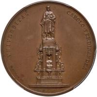 Czechoslovakia. Bronze Medal, 1848 PCGS Specimen 63