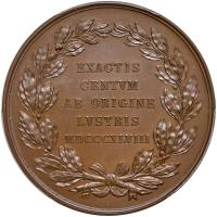 Czechoslovakia. Bronze Medal, 1848 PCGS Specimen 64 - 2