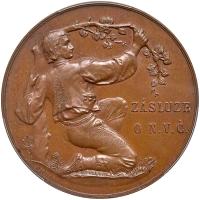 Czechoslovakia. Bronze, 1895 PCGS Specimen 63