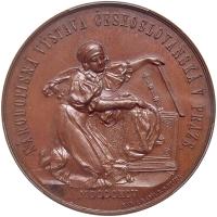 Czechoslovakia. Bronze, 1895 PCGS Specimen 63 - 2