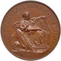 Czechoslovakia. Bronze Medal, 1895 PCGS Specimen 65 - 2