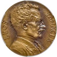 Czech Republic. Bronze Medal, ND (20th Cent) PCGS Specimen 65