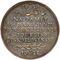 Czechoslovakia. Silver Medal, 1935 PCGS Specimen 62 - 2