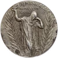 Czechoslovakia. Silver Medal, 1937 PCGS Specimen 62 - 2