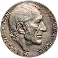 Czechoslovakia. Silver Medal (Koruna), 1972 PCGS Unc