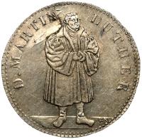 German States: Augsburg. Silver Medal, 1830 Sharpness of XF