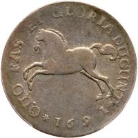 German States: Brunswick-L&Atilde;&frac14;neburg. 24 Mariengroschen (2/3 Taler), 1691 PCGS EF40