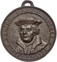 German States: Eisleben. Iron Reformation Medal, 1883 XF