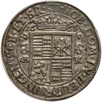 German States: Mansfeld-Bornstedt. 1/3 Taler, 1669-ABK PCGS XF - 2