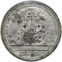 German States: Nuremberg. White Metal Medal, 1730 PCGS Unc - 2