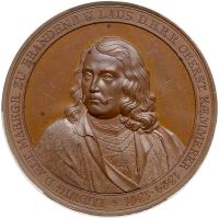 German States: Prussia. Bronze Medal, ND (1824) PCGS Unc