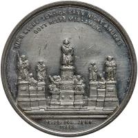 German States: Prussia. White Metal Medal, 1868 PCGS Unc - 2