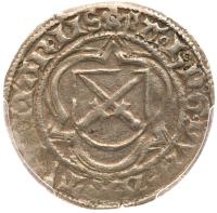 German States: Saxony. 1/2 Sword Groschen, ND PCGS VF30