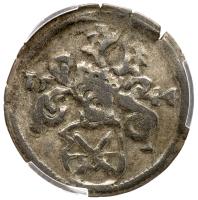 German States: Saxony. 3 Pfennig (Drier), 1544 PCGS VF35 - 2