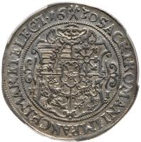 German States: Saxony. 1/2 Taler, 1630-HI PCGS XF - 2