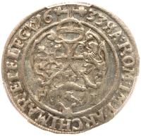 German States: Saxony. 1/24 Taler (Groschen), 1633-HI PCGS MS61