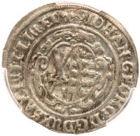 German States: Saxony. 1/24 Taler (Groschen), 1633-HI PCGS MS61 - 2